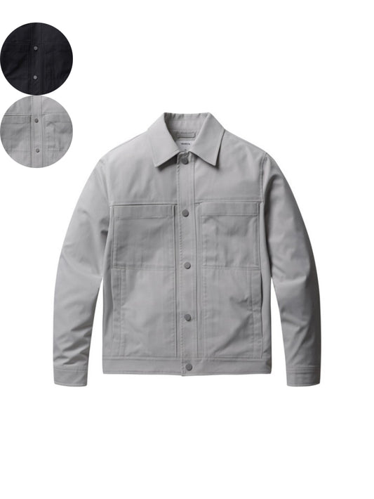 連線推薦-男款【WE ARE】韓國M計畫 按扣工裝外套 EPF3JJ1300