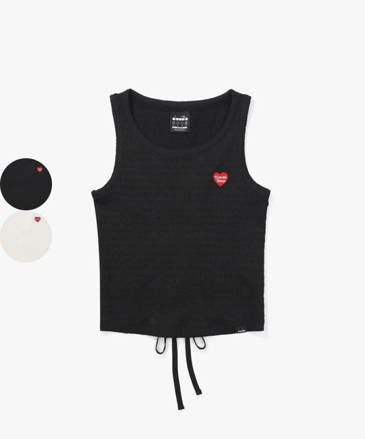 【WE ARE】必入! 韓國Diadora 泡泡紗後綁帶背心 D5222LSL63