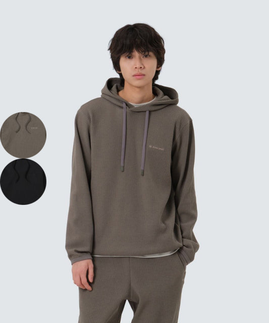 V同款 男款【WE ARE】韓國snow peak雪峰 華夫格帽T S25FMTHD16