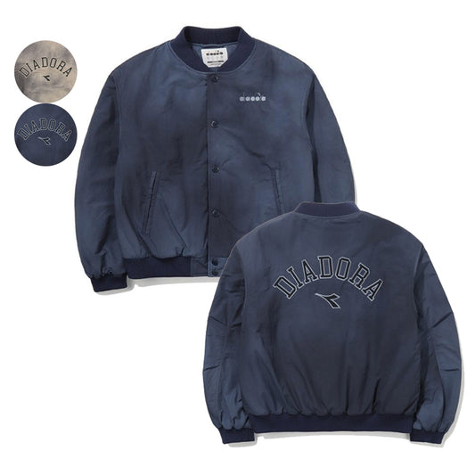 【WE ARE】韓國Diadora休閒棒球夾克外套D5323LPJ50