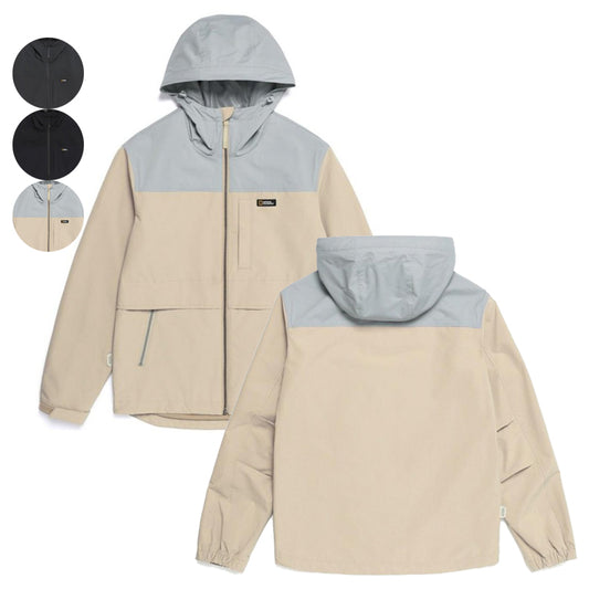 【WE ARE】韓國國家地理 抗UV 防風 防撥水 連帽拉鏈外套 N253UJP010