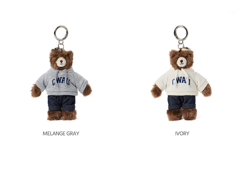 【WE ARE】Korean WHO.AU Hat T Bear Charm WHAWF2422A