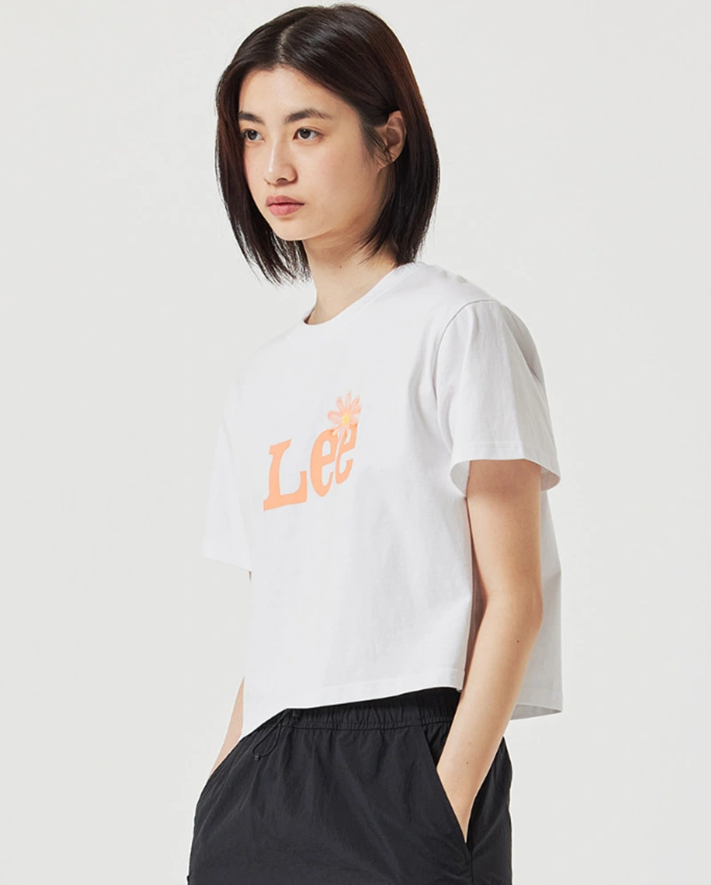 【WE ARE】Korea LEE Daisy Short T-shirt LE2402ST62