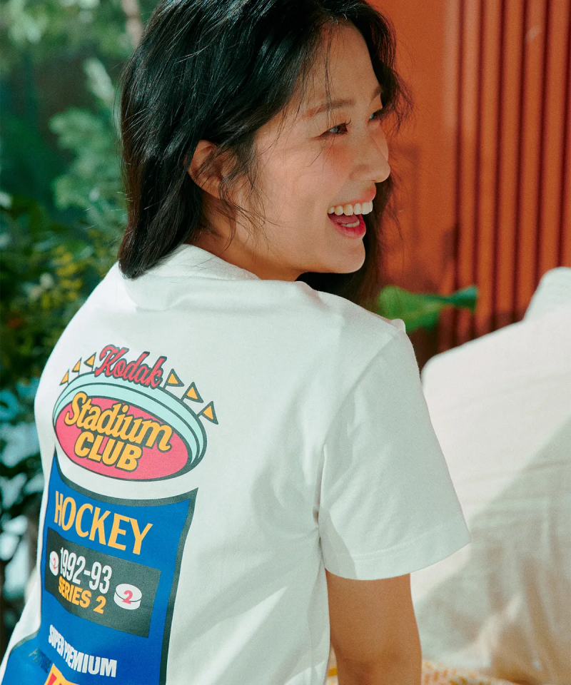 【WE ARE】Korea KODAK Aerocool Club Short Sleeve T-Shirt K5223LRS45