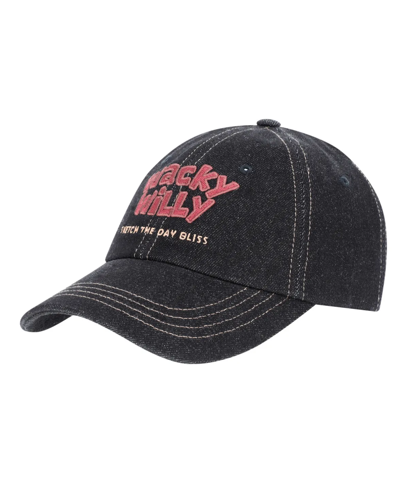 【WE ARE】Korean wacky Willy baseball cap WA2501CA05