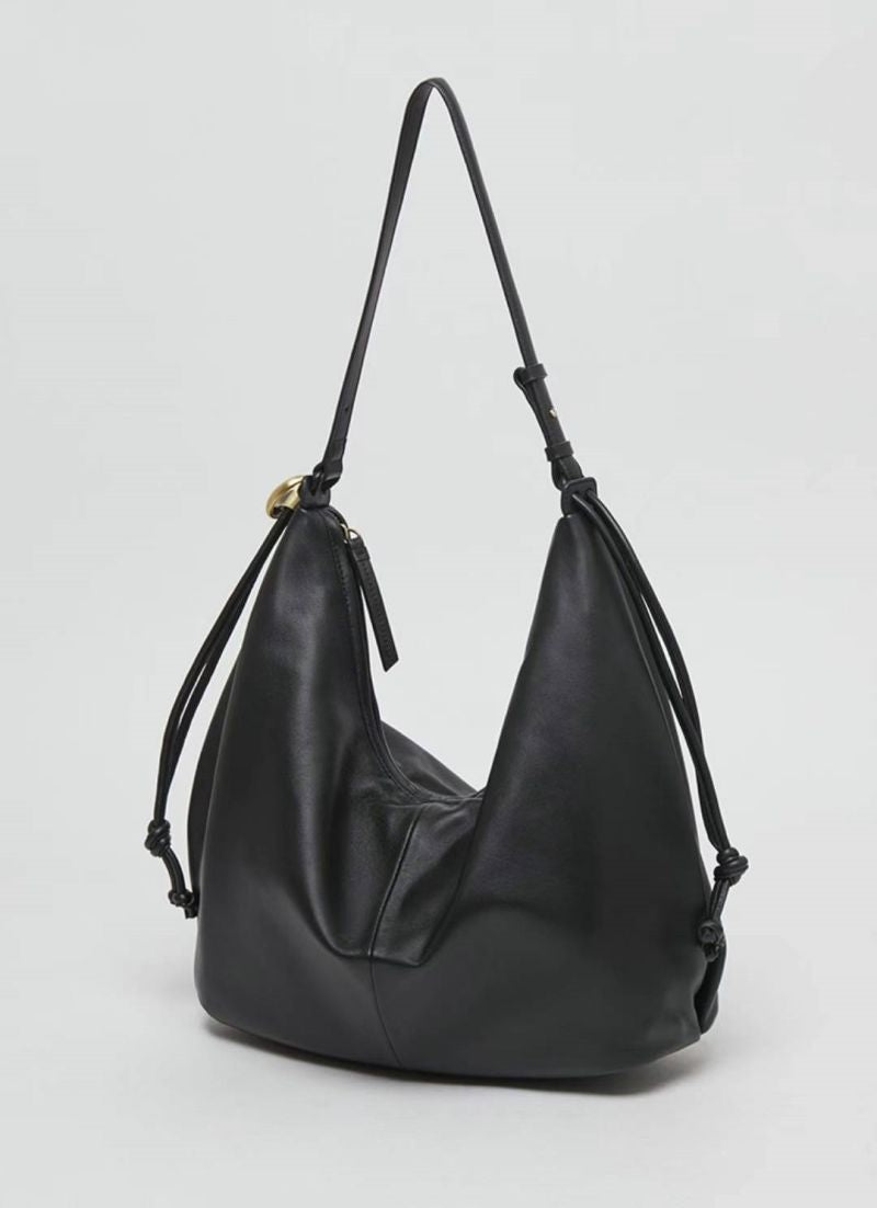 【WE ARE】Korea Archivepke Large Bridge Bag Sheepskin Dumpling Bag OVBAX25005