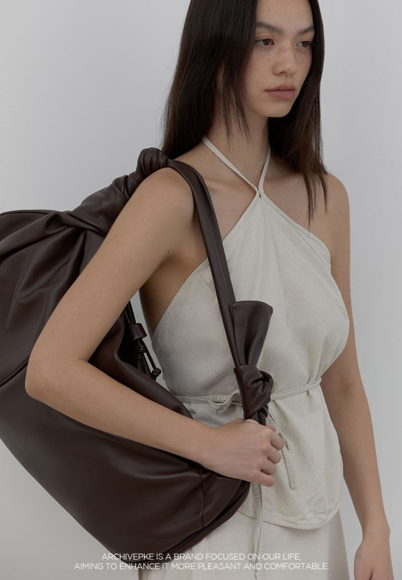 【WE ARE】Korea Archivepke Large turban bag turban bag OVBAX24512