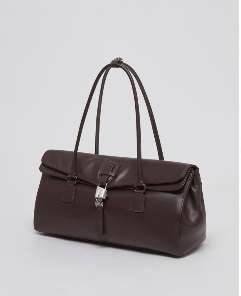 【WE ARE】Korea Archivepke Luv lock duffle armpit bag OVBAX24521