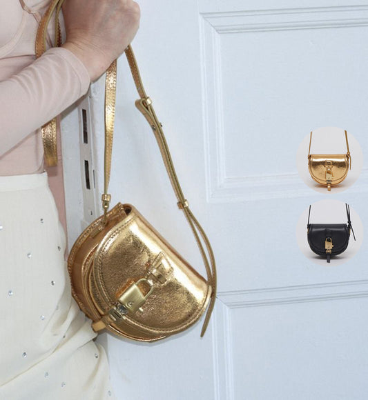 【WE ARE】Korea Archivepke Luv lock mini lock mini messenger bag OVBRX24502