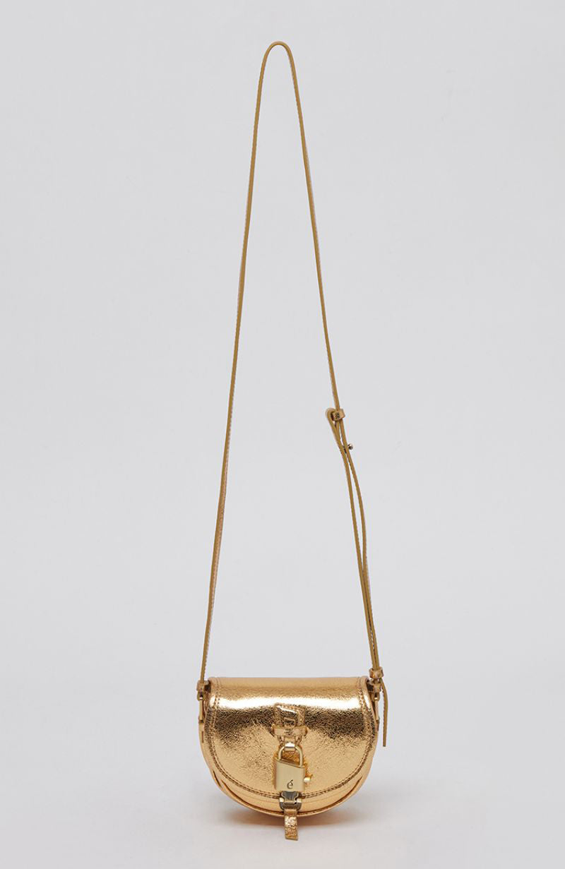 【WE ARE】Korea Archivepke Luv lock mini lock mini messenger bag OVBRX24502