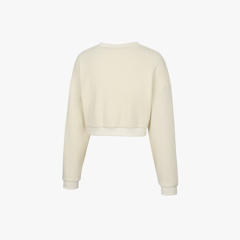 Limited-time discount: 【WE ARE】Korea Diadora Knitted University T-shirt/Sweatshirt D4422TRL71