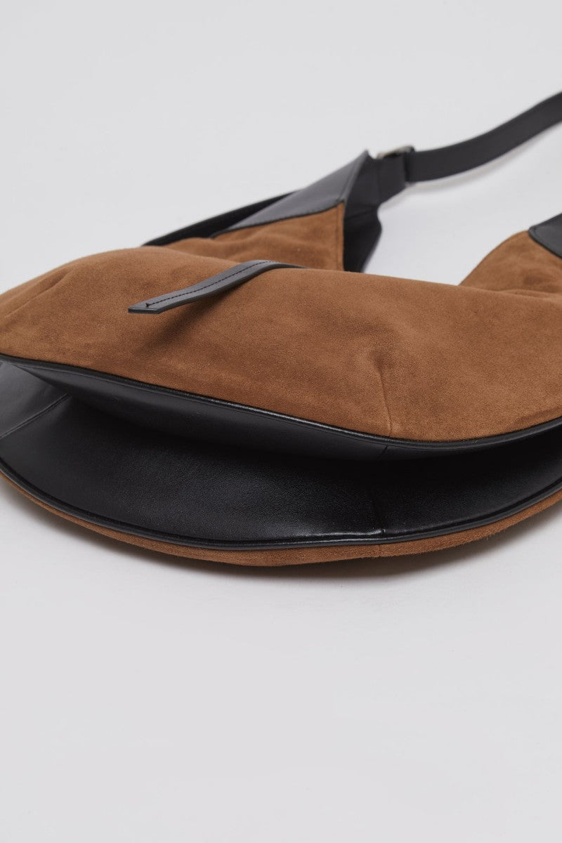 【WE ARE】Korea Archivepke Luv hole hobo suede armpit bag OVBAX24527/OVBAX24528
