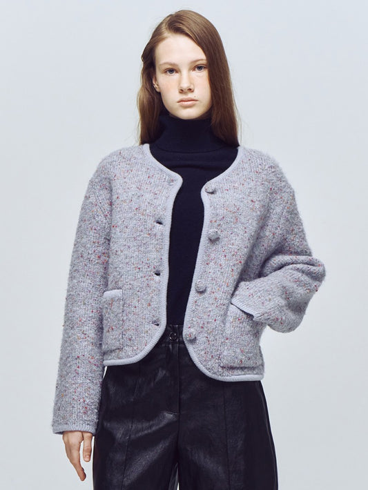 【WE ARE】Korean VOCAVACA purchasing cardigan jacket VC239OCD003