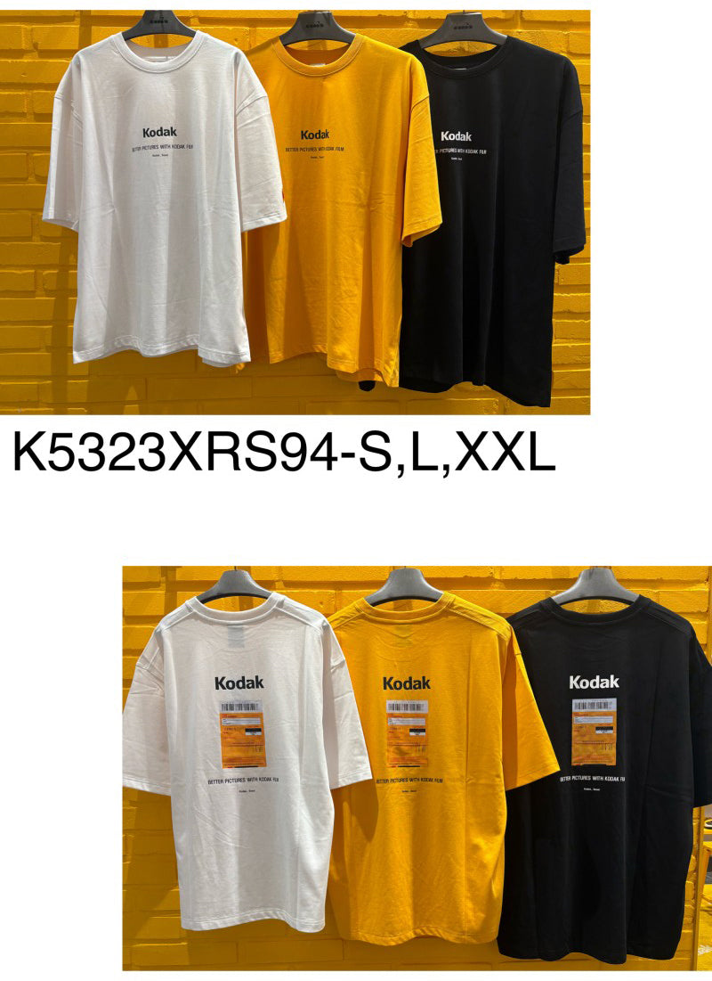 【WE ARE】韓國KODAK柯達短袖T恤K5323XRS94