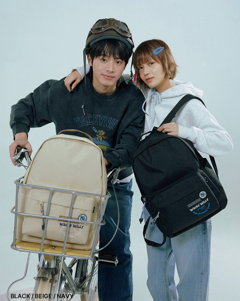 【WE ARE】Korea wacky Willy backpack WA2501BP05
