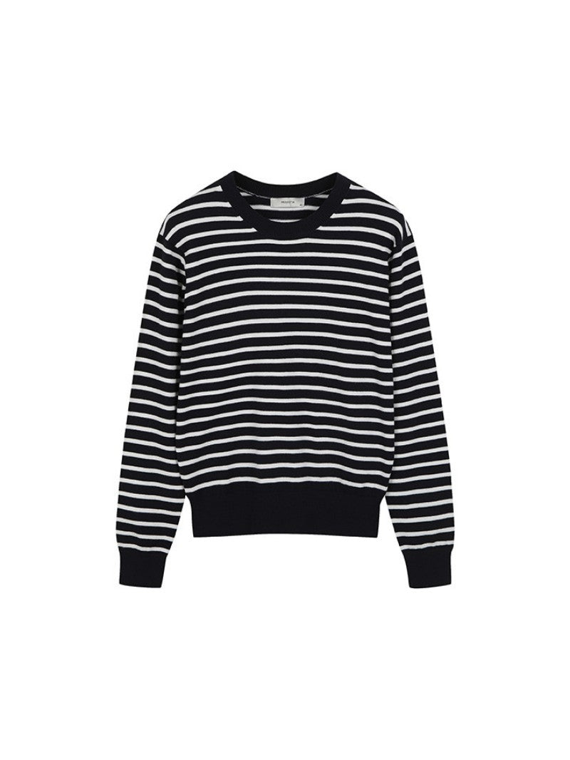 女款【WE ARE】韓國M計畫圓領針織毛衣EPF1ER2100