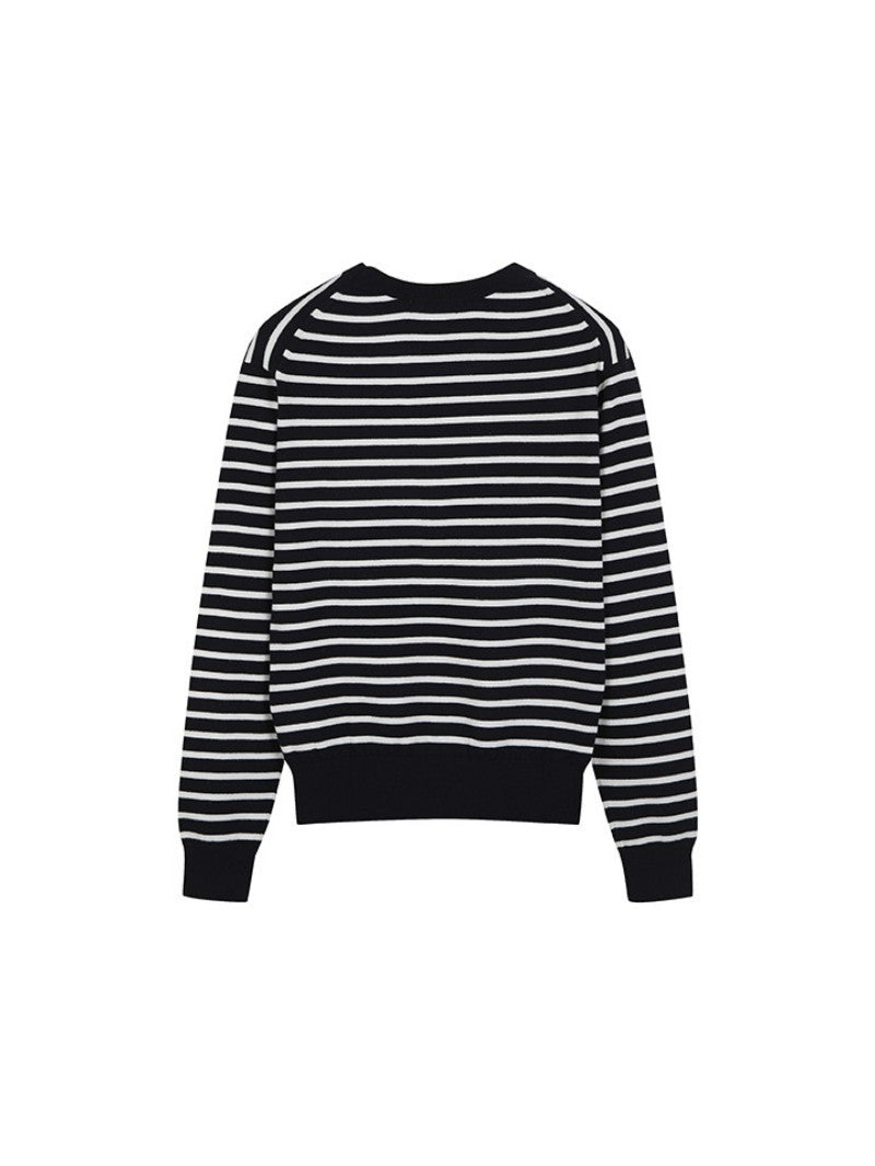 女款【WE ARE】韓國M計畫圓領針織毛衣EPF1ER2100