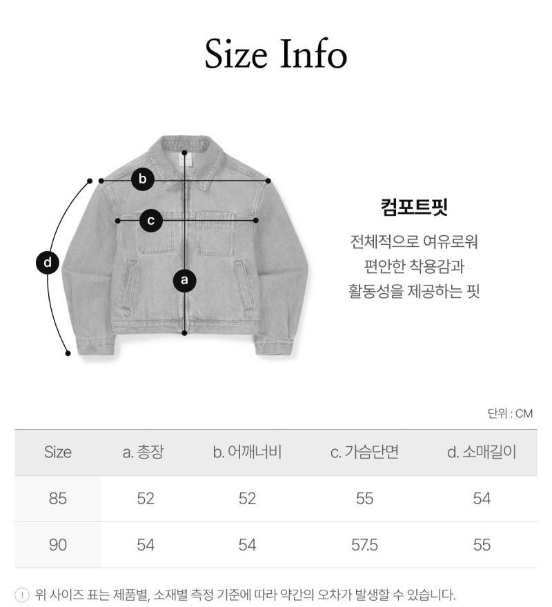 Women's【WE ARE】Korea snow peak denim jacket S25ZWFJK77