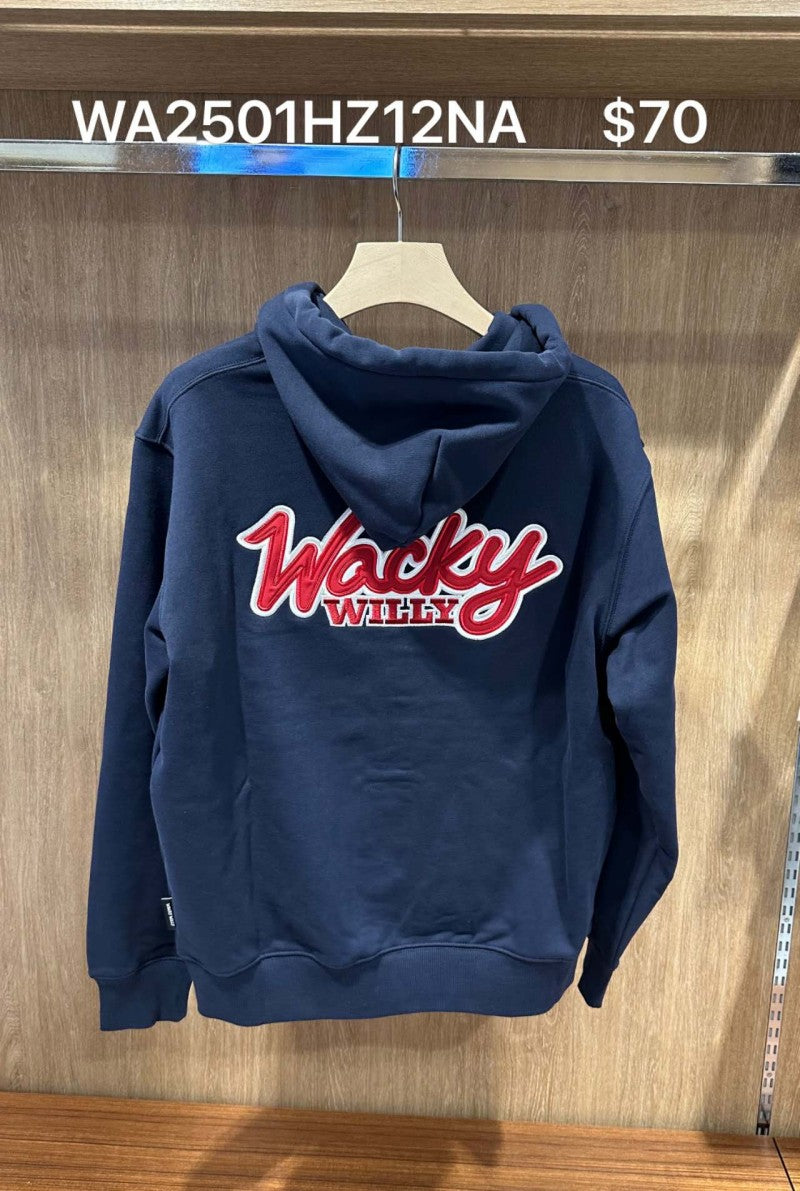 【WE ARE】Korean wacky Willy hooded zipper jacket WA2501HZ12