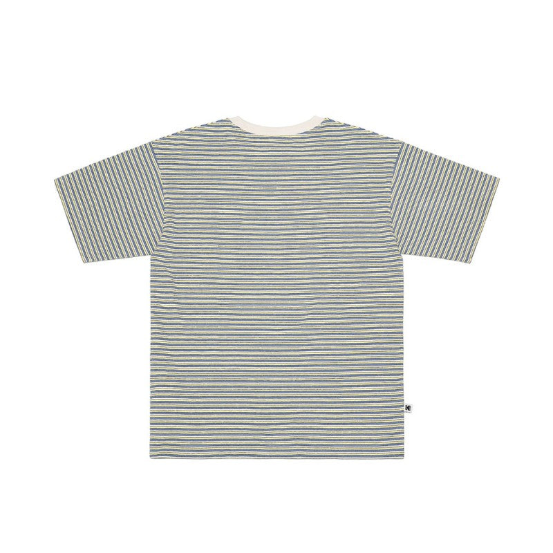 【WE ARE】Korea KODAK Kodak Unisex Striped Short Sleeve T-Shirt K5223LRS33