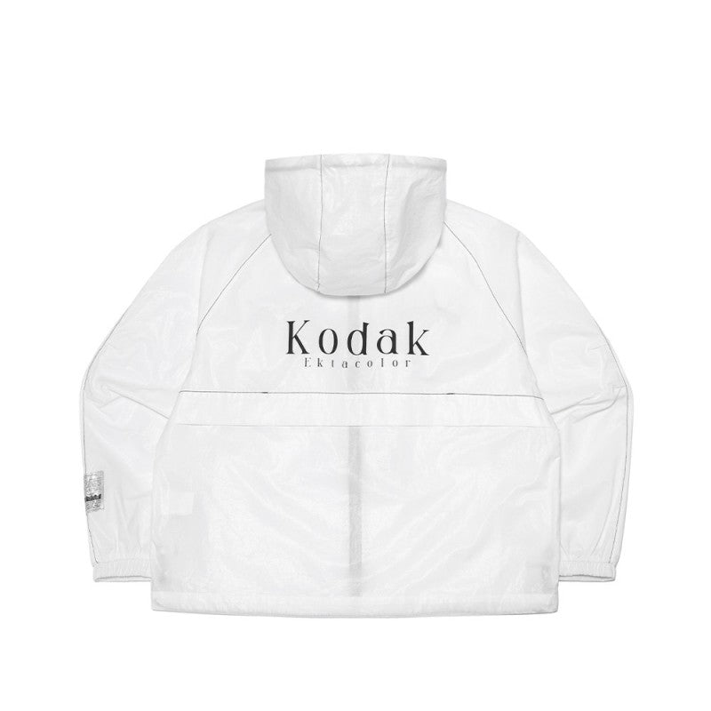 【WE ARE】Korea KODAK women's shiny sunscreen hooded jacket K5122LJK21