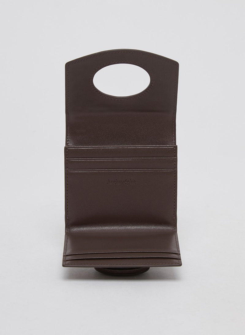 【WE ARE】Korea Archivepke Oval wallet OVADX25001