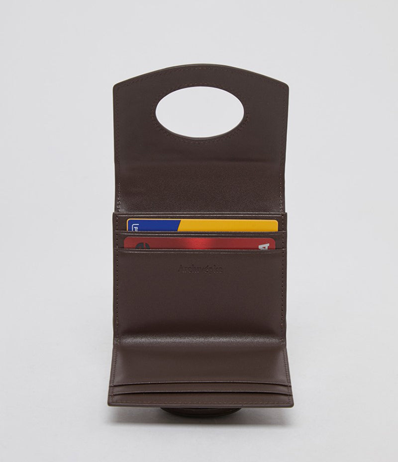 【WE ARE】Korea Archivepke Oval wallet OVADX25001