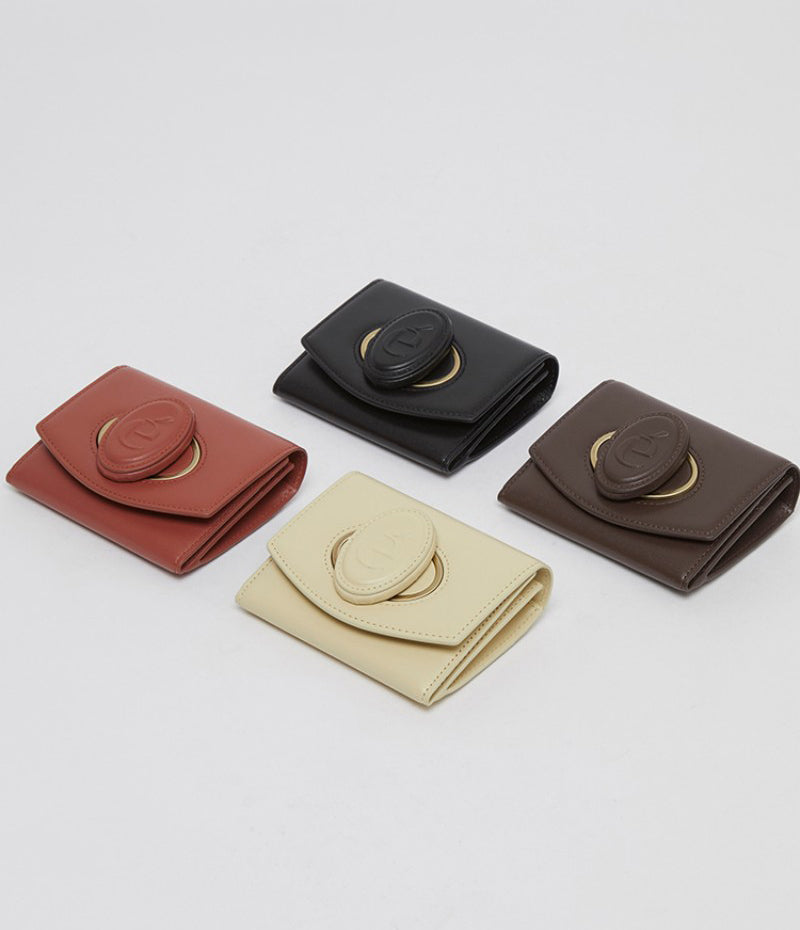 【WE ARE】Korea Archivepke Oval wallet OVADX25001