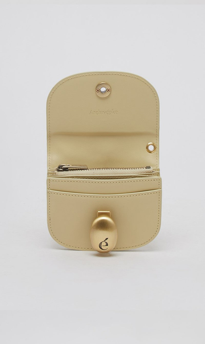 【WE ARE】韓國Archivepke Egg mini wallet 雞蛋扣皮夾OVADX24504