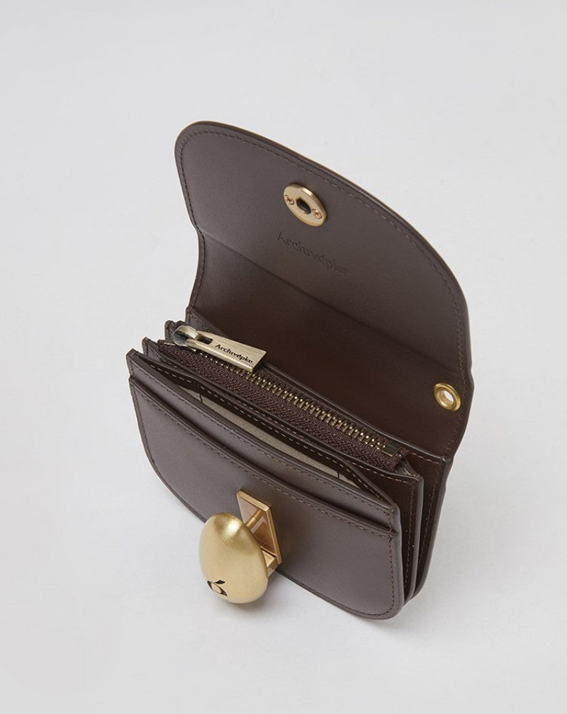 【WE ARE】韓國Archivepke Egg mini wallet 雞蛋扣皮夾OVADX24504