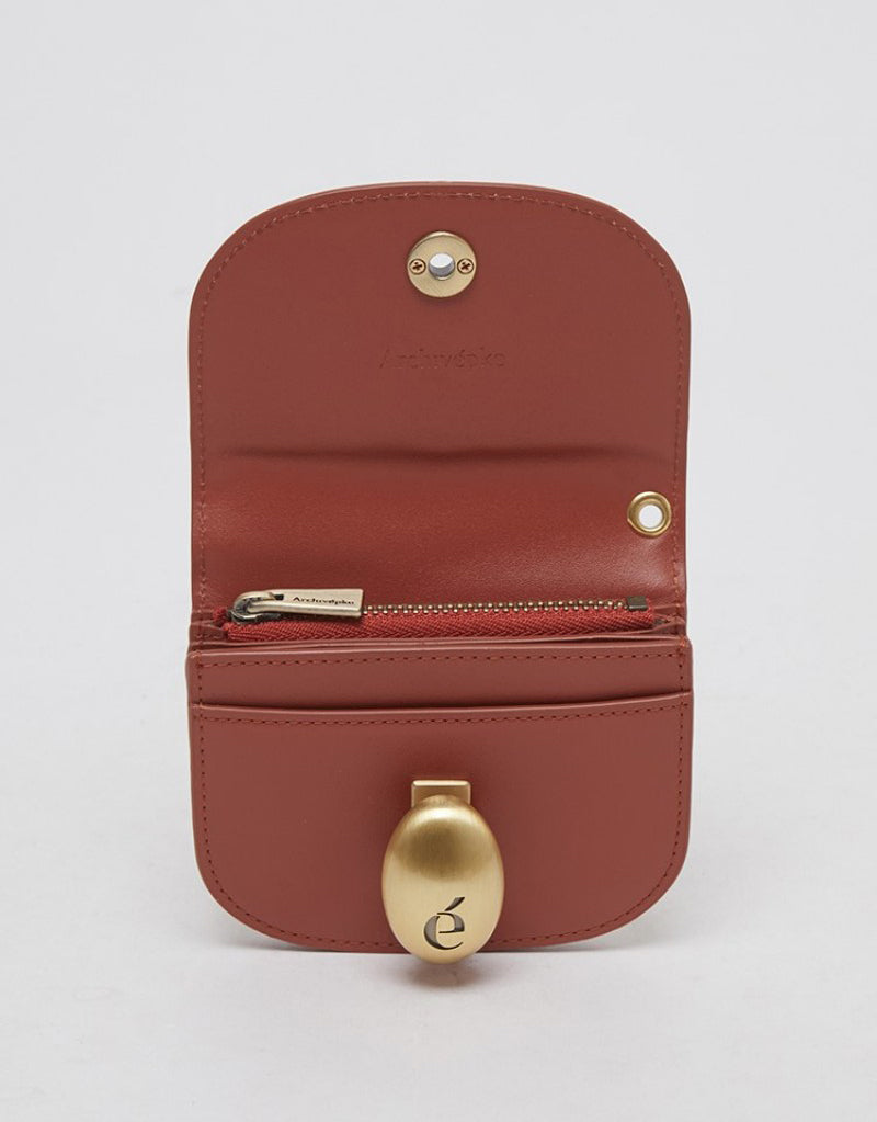 【WE ARE】韓國Archivepke Egg mini wallet 雞蛋扣皮夾OVADX24504