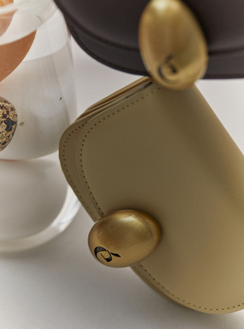【WE ARE】韓國Archivepke Egg mini wallet 雞蛋扣皮夾OVADX24504