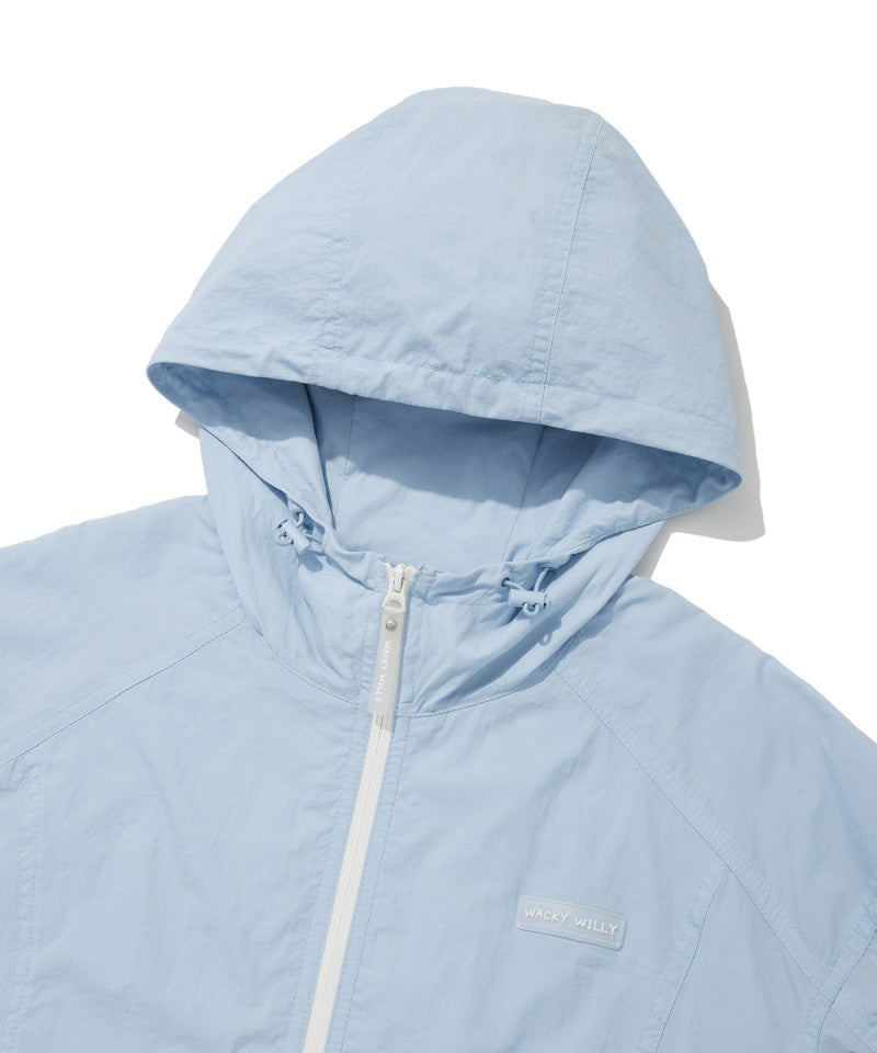 【WE ARE】Korean wacky Willy thin hooded jacket WA2502JK62