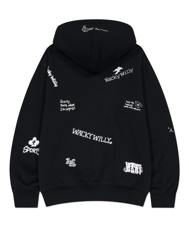 【WE ARE】Korean wacky Willy hooded jacket WA2501HZ14