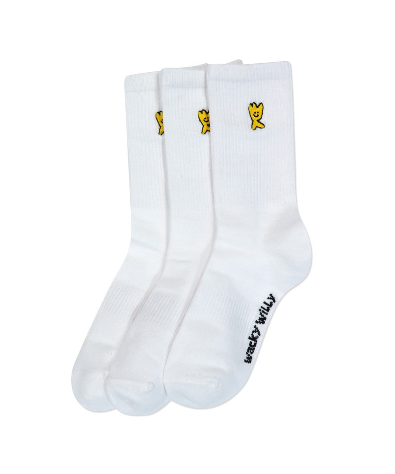 3 pairs【WE ARE】Korean wacky Willy socks WA2501TC14