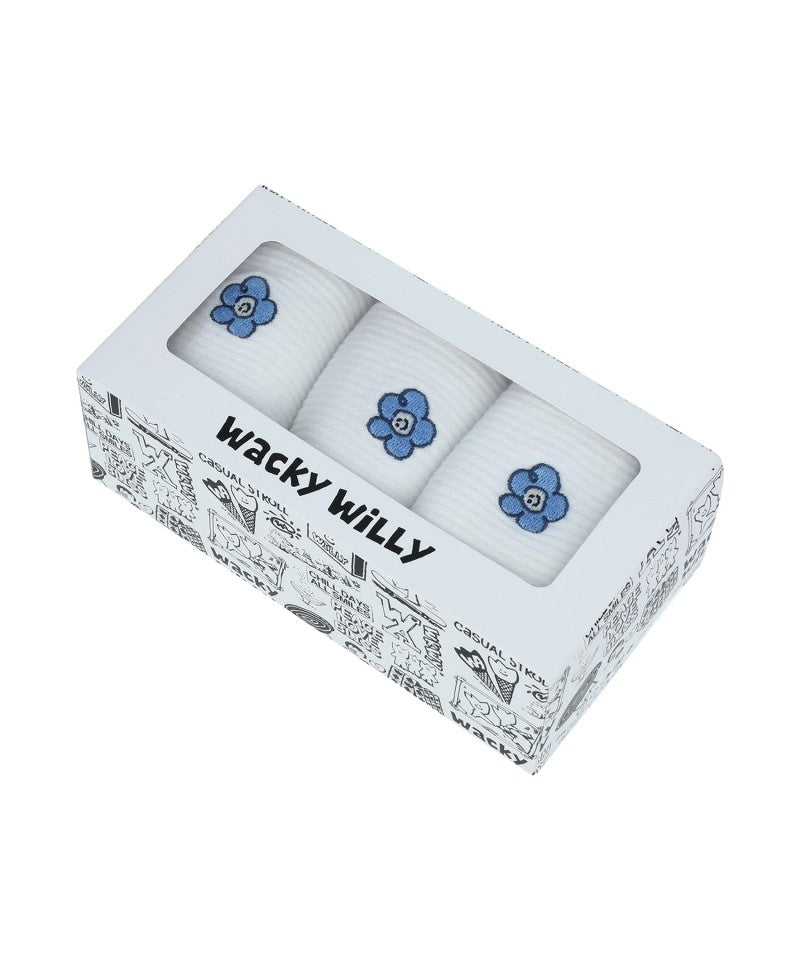 3 pairs【WE ARE】Korean wacky Willy socks WA2501TC15