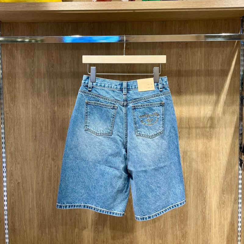 【WE ARE】Korean wacky Willy denim shorts WA2502SO62