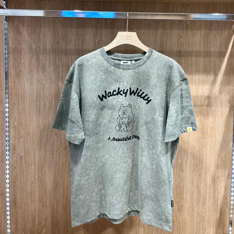 【WE ARE】韓國wacky Willy 渲染小熊短袖T恤WA2502ST35