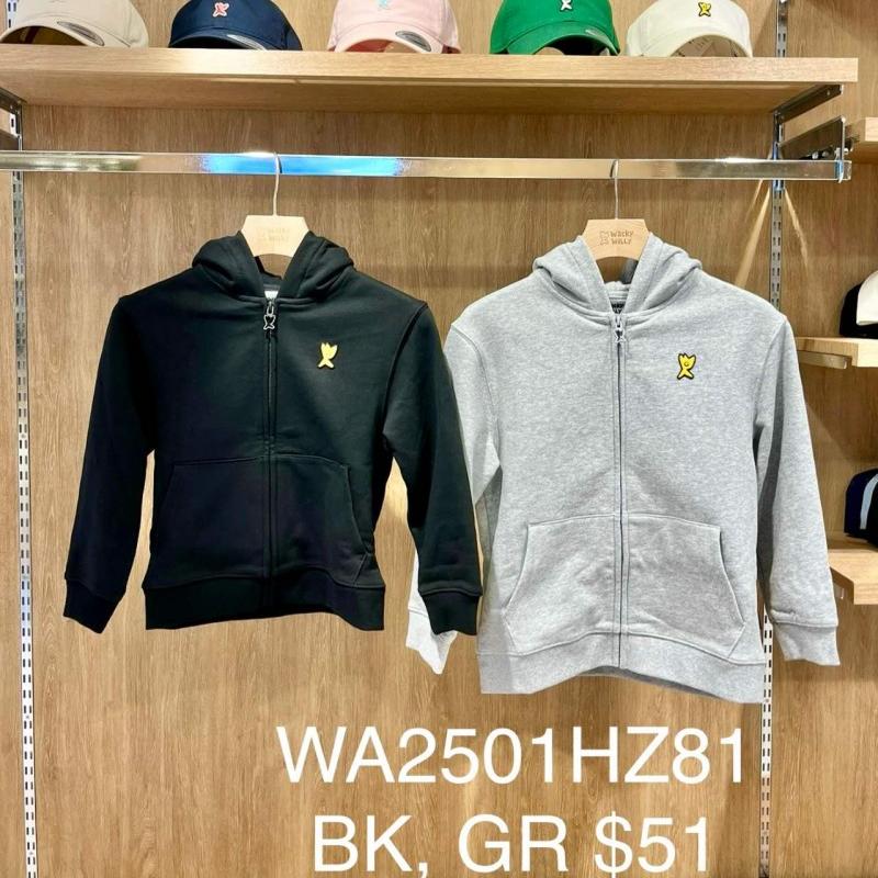 兒童款【WE ARE】韓國wacky Willy連帽拉鏈外套WA2501HZ81