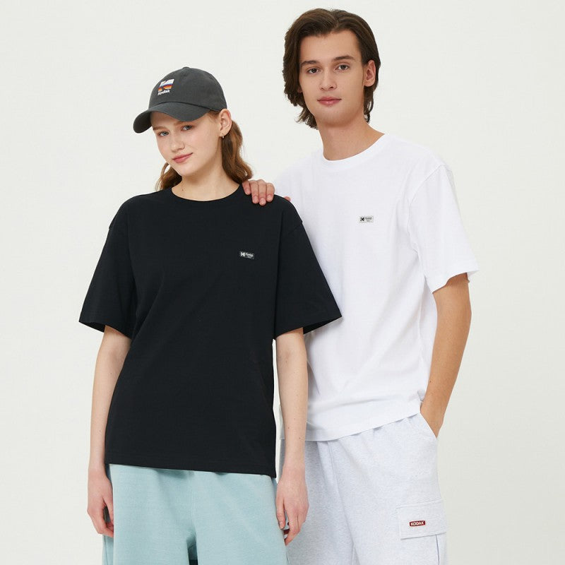 [ KODAK ] ブリーズ SHORT SHIRT 2-in-1【WE ARE】Korea KODAK Kodak short-sleeved T-shirt