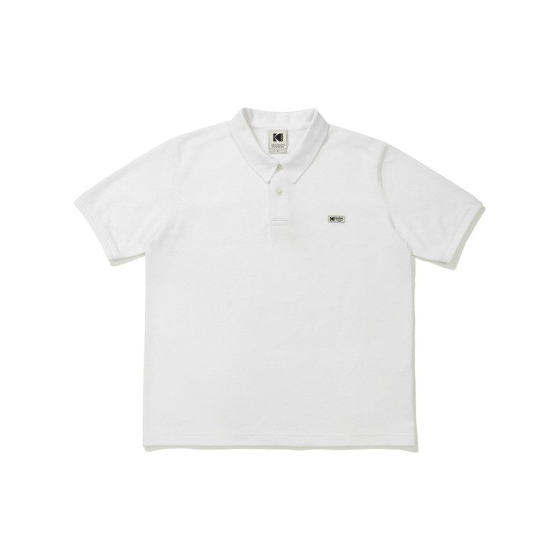 【WE ARE】Korea KODAK Kodak small logo short-sleeved POLO shirt K5223ETS32