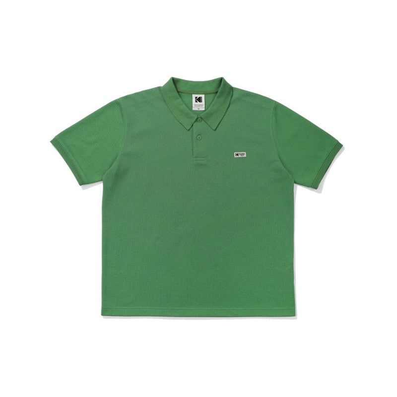 【WE ARE】Korea KODAK Kodak small logo short-sleeved POLO shirt K5223ETS32