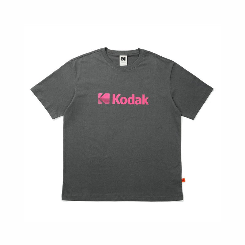 【WE ARE】Korea โกดัก Big Logo Asin short -sleeved T -shirt K5223ERS26