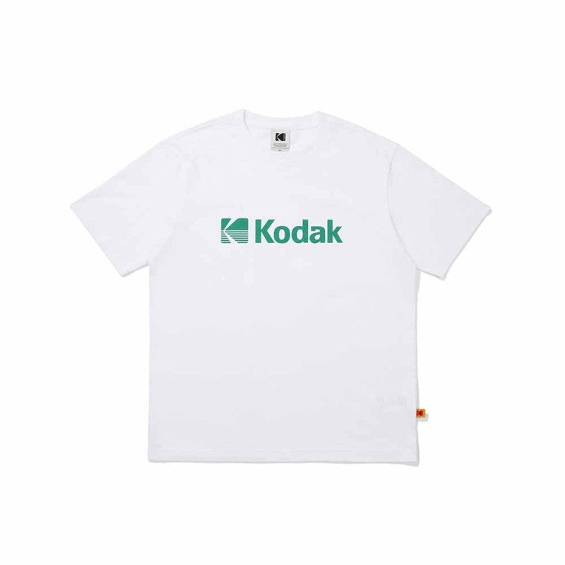 【WE ARE】Korea โกดัก Big Logo Asin short -sleeved T -shirt K5223ERS26