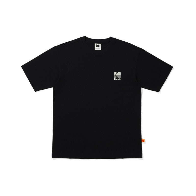 【WE ARE】Korea โกดัก Big logo cotton short -sleeved T -shirt K5223ERS36