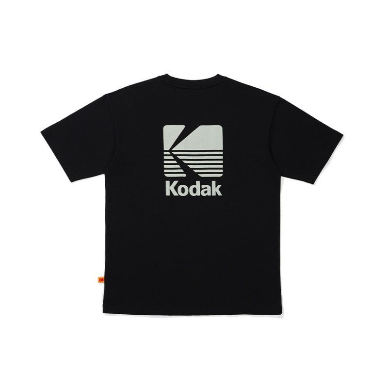【WE ARE】Korea โกดัก Big logo cotton short -sleeved T -shirt K5223ERS36