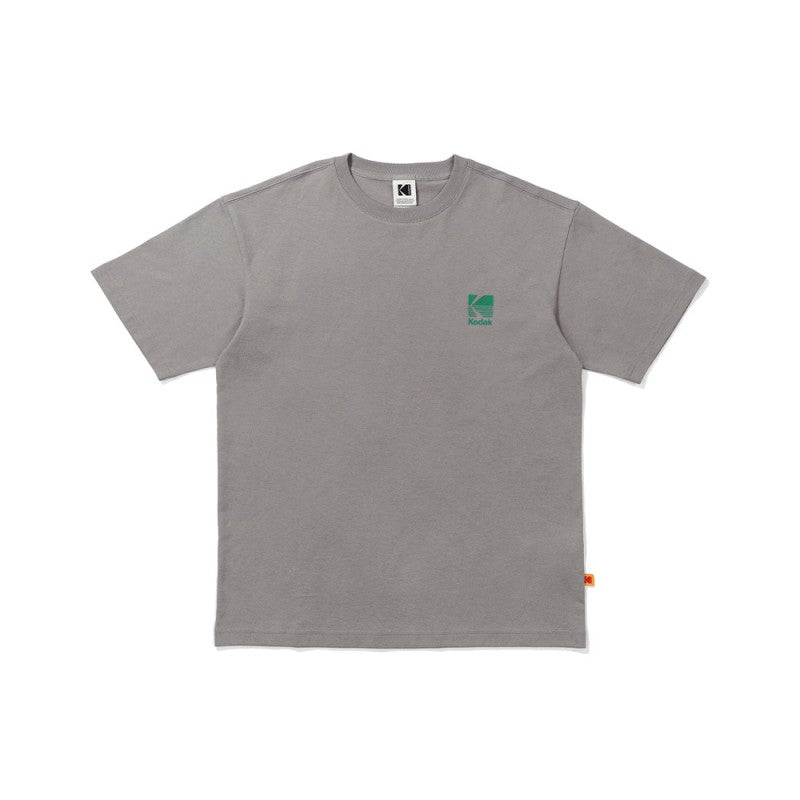 【WE ARE】Korea โกดัก Big logo cotton short -sleeved T -shirt K5223ERS36