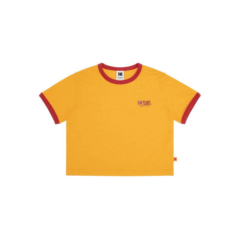 【WE ARE】Korea โกดัก Essential Ringer Short Sleeve T-shirt Woman K5222ERS20