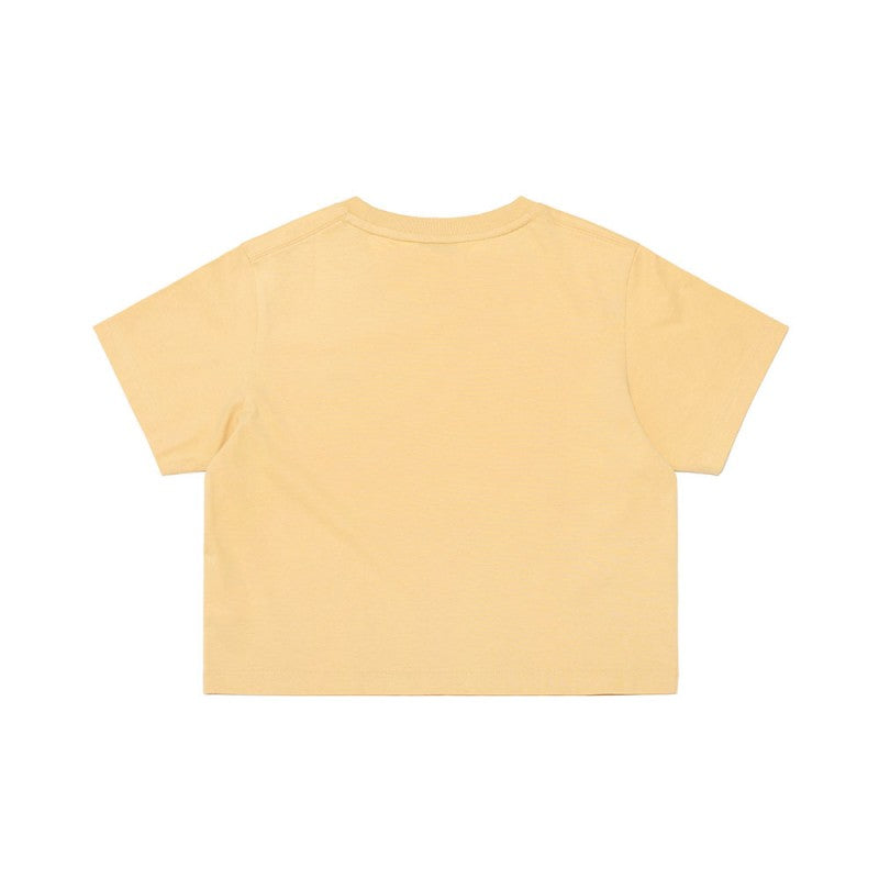 【WE ARE】Korea โกดัก Signature logo Asin short -sleeved T -shirt woman K5222ERS34