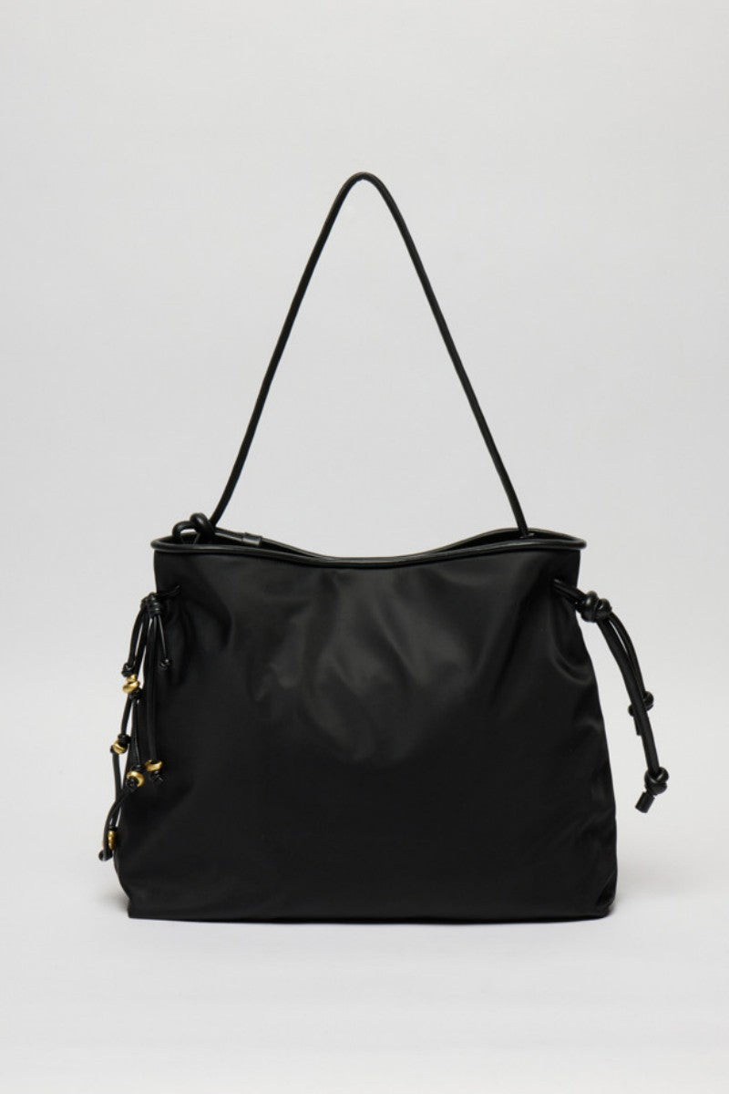 【WE ARE】Korea Archivepke Gem shopper bag Large nylon shoulder bag OVBAX25105